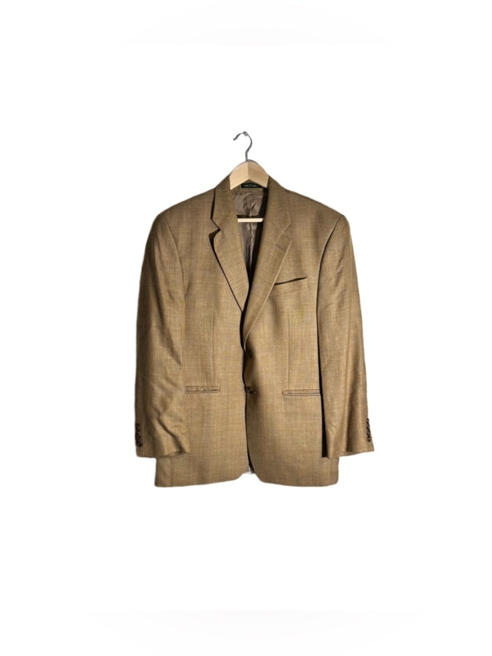 Lauren Ralph Lauren Men's 40 Regular Wool Blazer Sport Coat Tan Tweed Canada